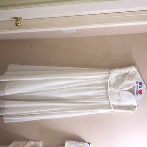 Ivory long dress